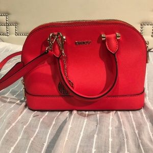 DKNY Red Crossbody Purse